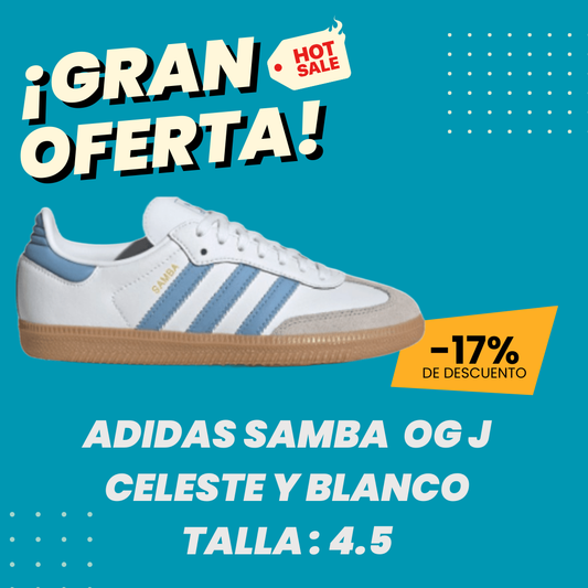 ADIDAS SAMBA CELESTE