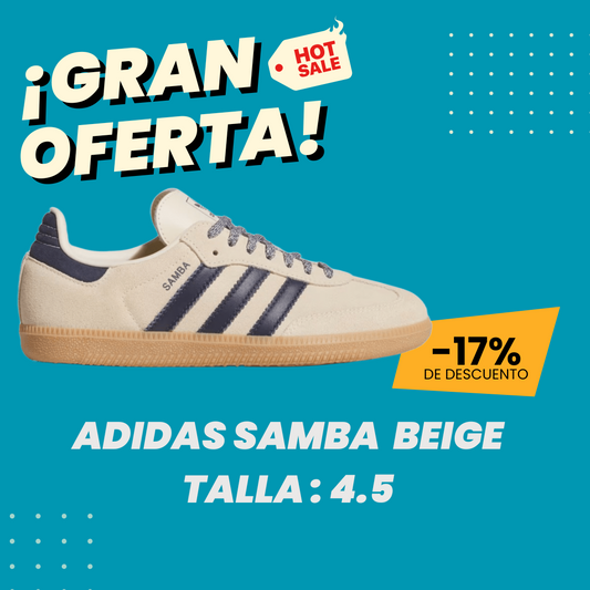 ADIDAS SAMBA OG - BEIGE
