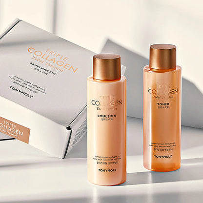 Set Triple Colágeno Para Todo Tipo De Piel 4piezas -  Tonymoly