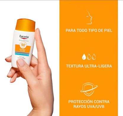 Kit Eucerin Protector Solar Facial 50ml+corporal 200ml