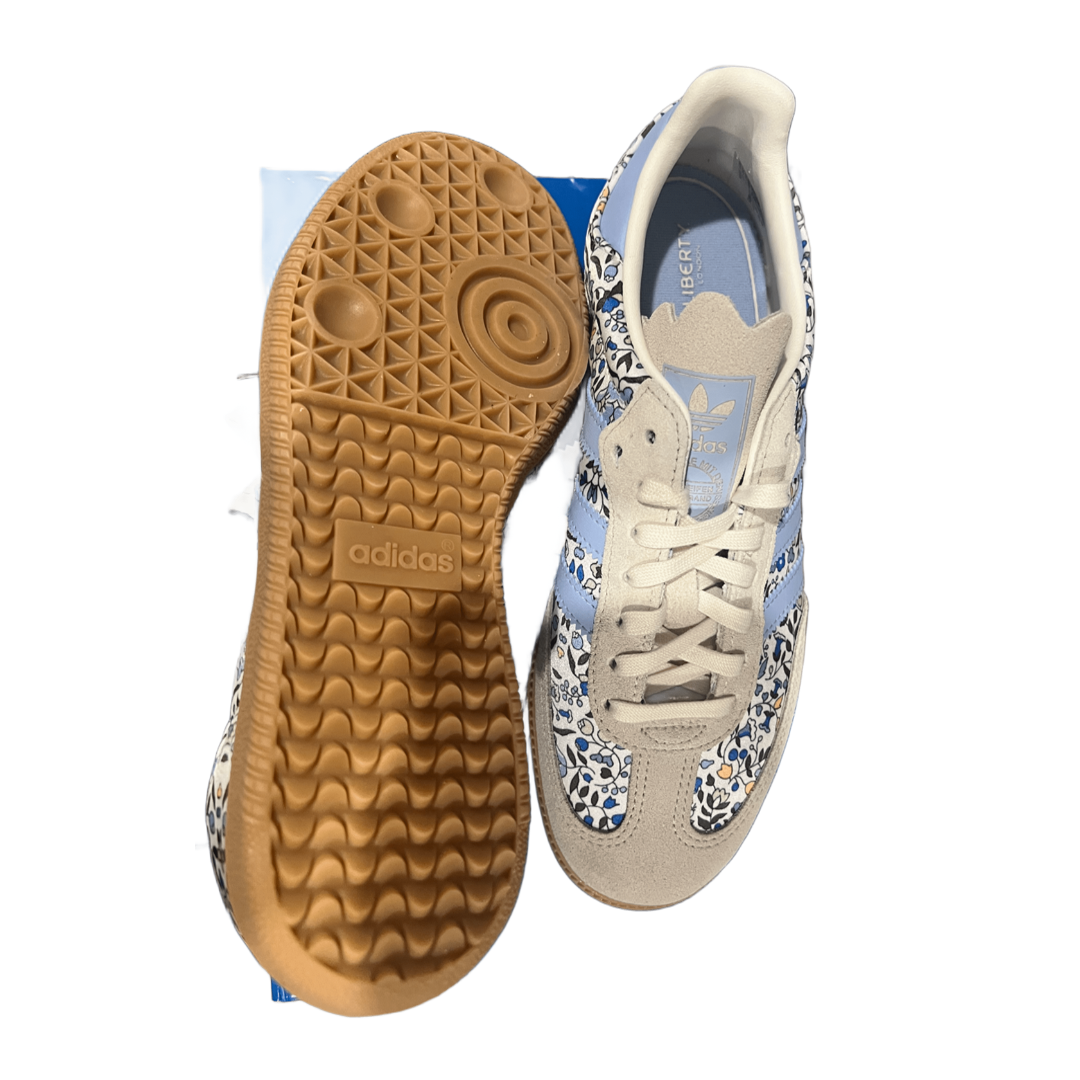 ADIDAS SAMBA LIBERTY LONDON - FLOREADO AZUL