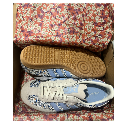 ADIDAS SAMBA LIBERTY LONDON - FLOREADO AZUL
