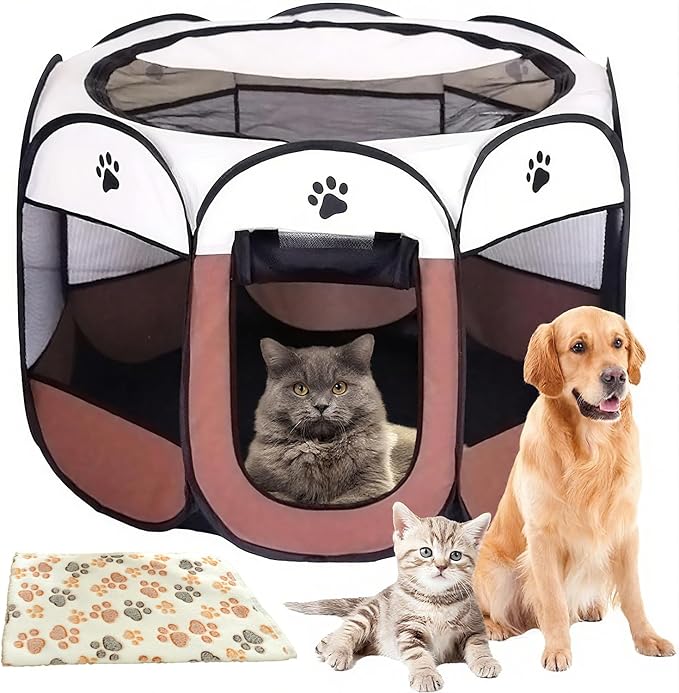 Corral para Mascotas Plegable