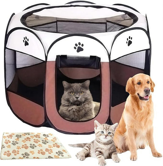 Corral para Mascotas Plegable